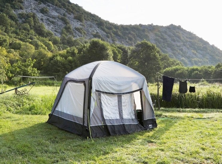 tent opblaasbare, Kampa Cross Air, Ophalen, Gebruikt, Tot en met 4