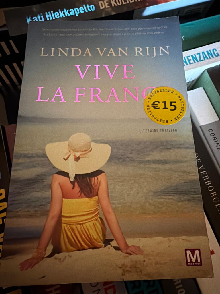 Z6.  Linda van Rijn - Vive la France, Linda van Rijn, Ophalen of Verzenden, Zo goed als nieuw, Nederland