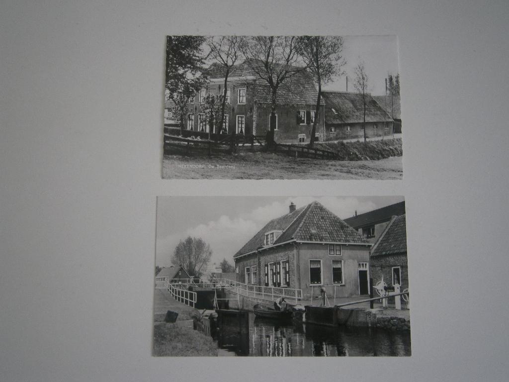 Hekendorp 2 ansichten, Ophalen of Verzenden, Ongelopen, Zuid-Holland