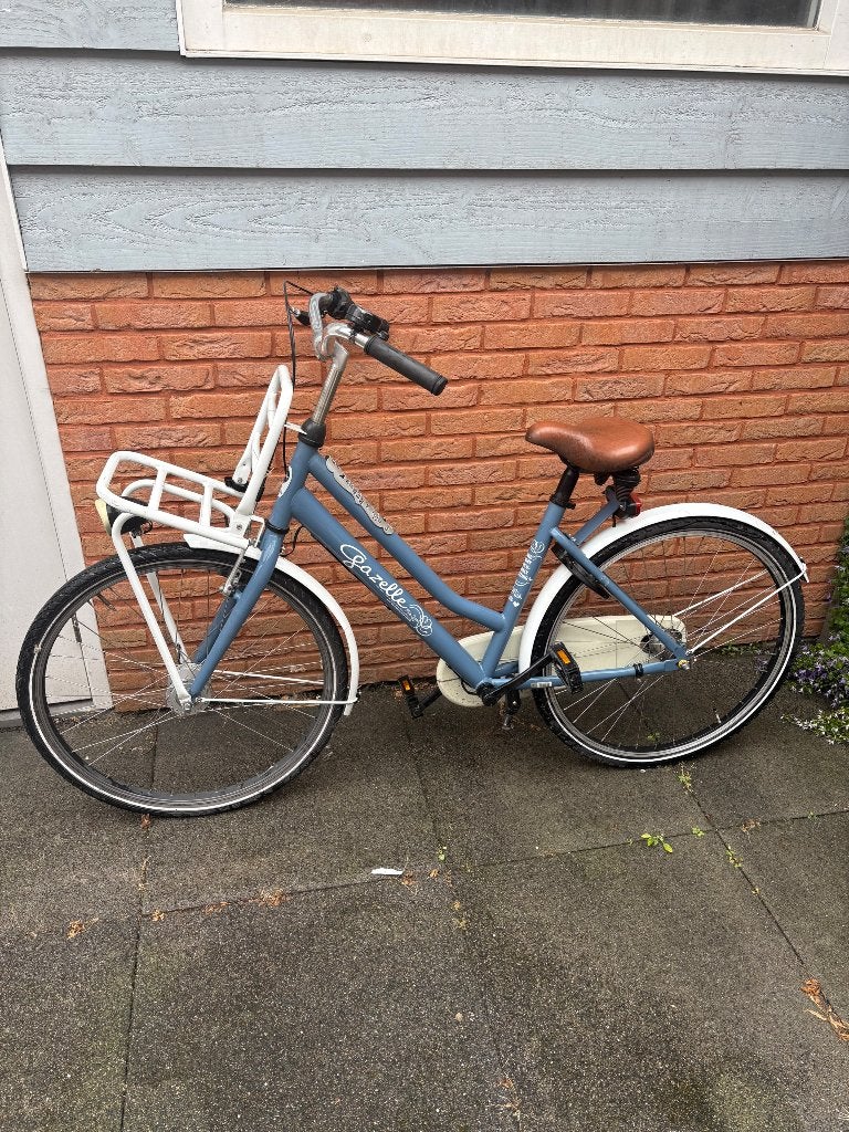 Gazelle Fiets meiden, Fietsen en Brommers, Fietsen | Meisjes, Gebruikt, Velgrem, Versnellingen, Gazelle fiets