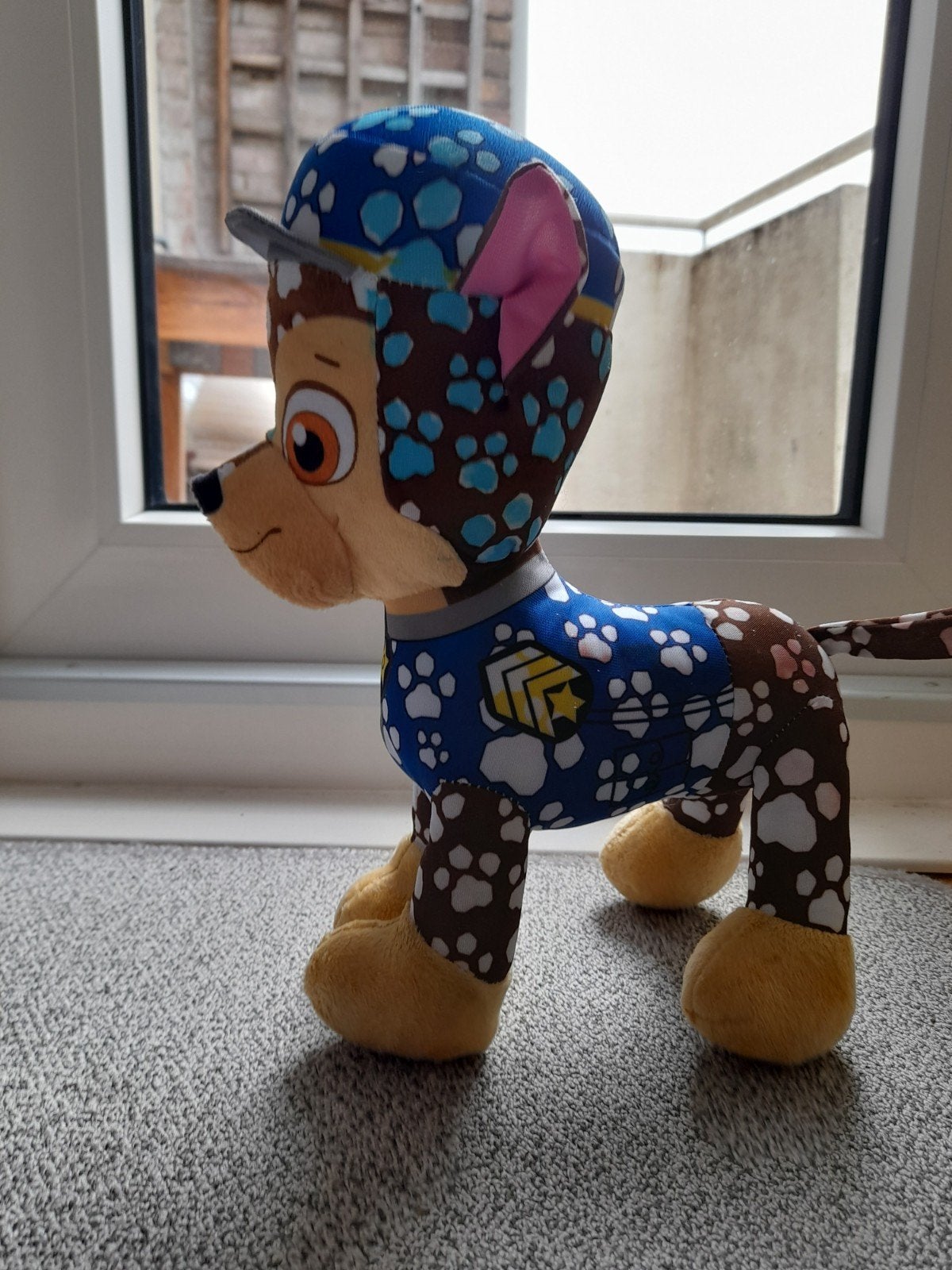 Gund Paw Petrol (23 cm) knuffel, Ophalen, Blauw, Hond, Zo goed als nieuw