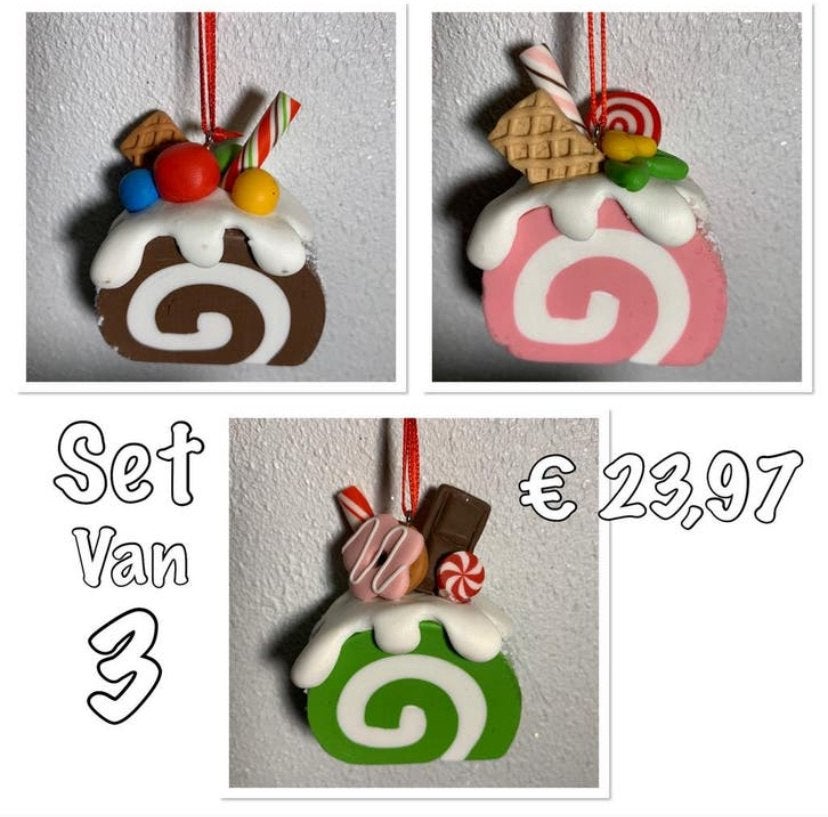 3 cakerol hangers van kurt adler ( set), Ophalen of Verzenden, Nieuw