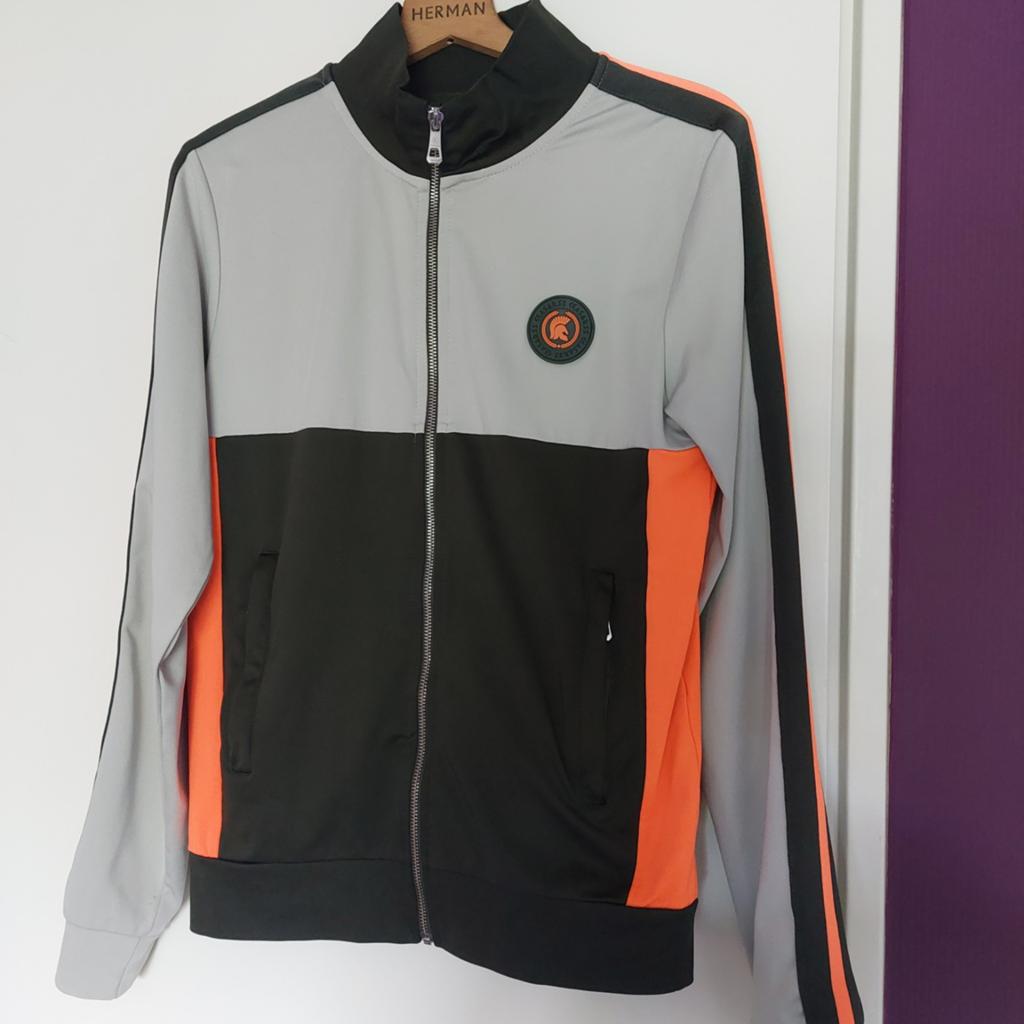 Ceasarss Trainingspak - Grijs, Groen, Oranje - Maat S, Ophalen of Verzenden, Grijs, Gedragen, Ceasarss