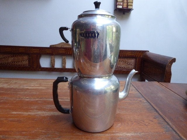 Aparte koffiekan met filter en extra kan, Selecta, Antiek en Kunst, Ophalen of Verzenden