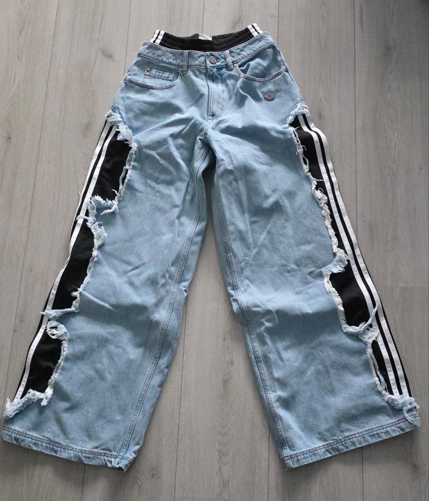 Adidas Originals Adilenium 5.0 Deconstructed - XS, Overige jeansmaten, Nieuw, Ophalen of Verzenden, Blauw