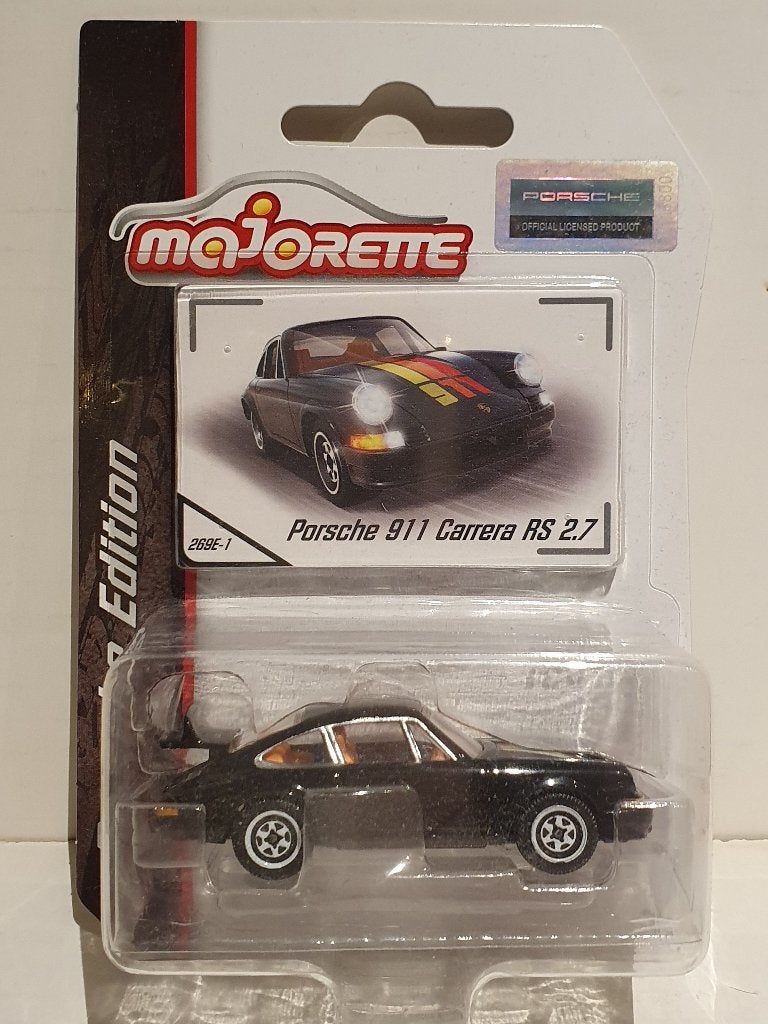 Majorette 1/64 Porsche 911 Carrera RS 2.7, Ophalen of Verzenden, Nieuw, Auto