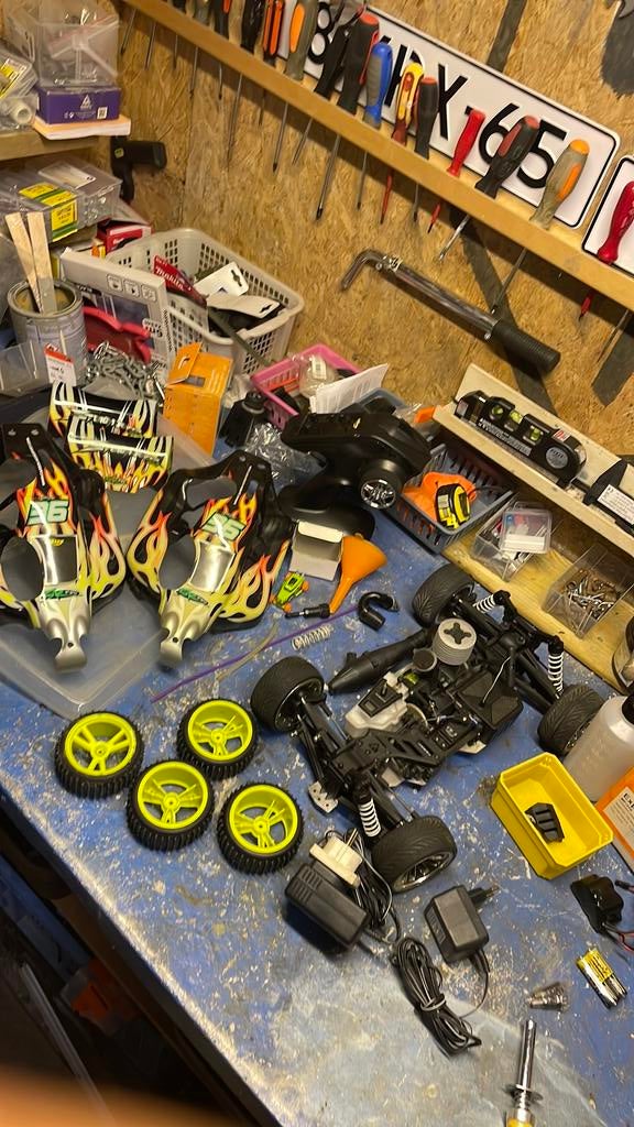 Carson stormracer pro 1:10, Ophalen of Verzenden, Gebruikt, 1:9 t/m 1:12, Auto