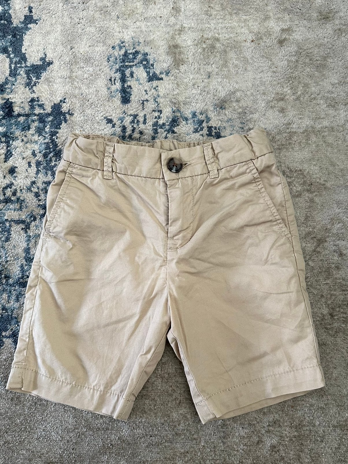 Beige korte broek / short H&M maat 98, Ophalen of Verzenden, Zo goed als nieuw, Jongen, Broek