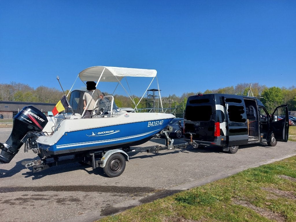 2005 Quicksilver commander 500 met Mercury 60pk ELPT, Ophalen, 60 pk, Gebruikt, 5 m
