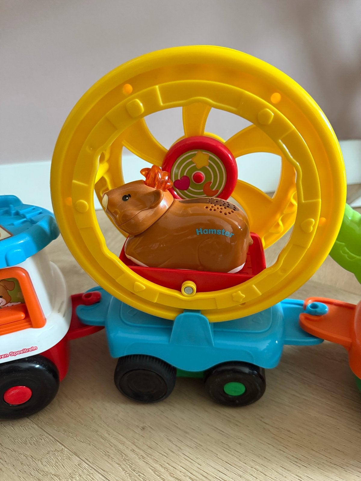 Zoef Zoef Dieren Speeltrein met Hamster, Ophalen, Gebruikt
