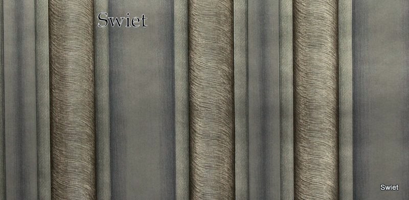 7801 zilver bruin antraciet vinyl Rasch banenbehang swiet, Verzenden, Beige