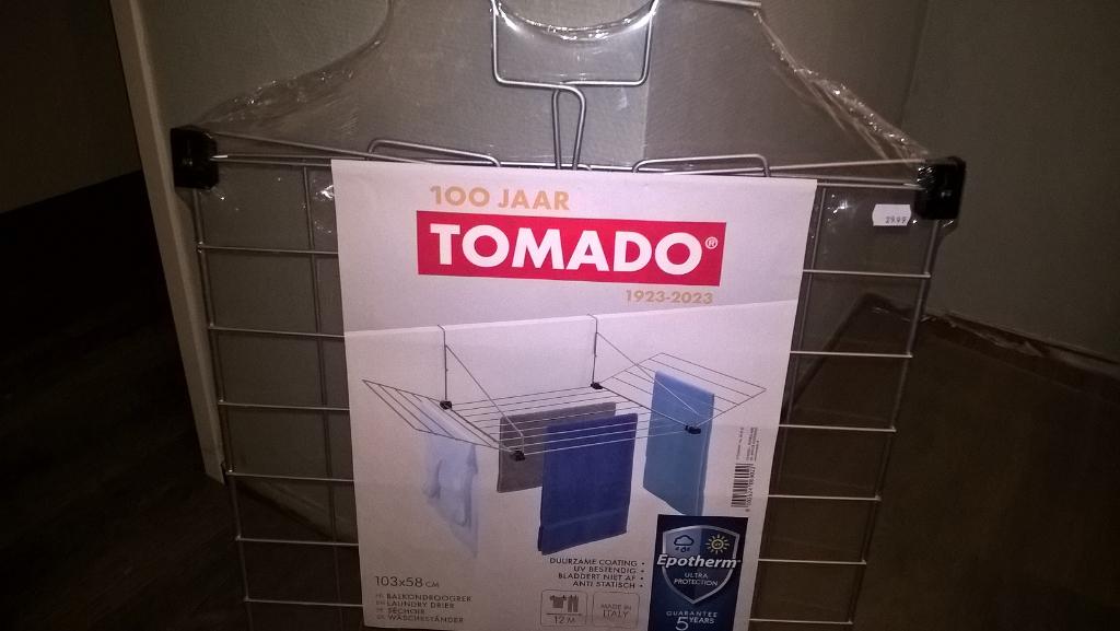 Tomado droogrek (nieuw), Tuin en Terras, Droogmolens en Wasrekken, Nieuw, Wasrek, Ophalen of Verzenden