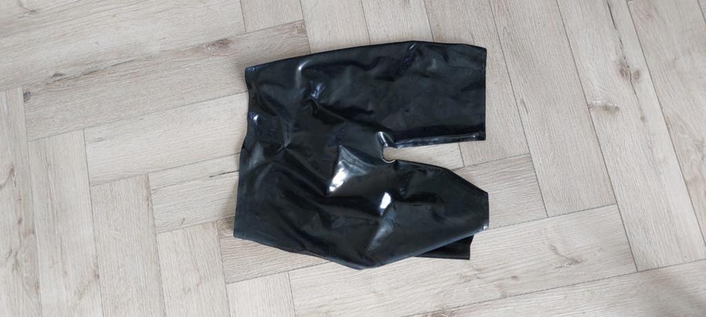 Latex boxershort met extratje, Verzenden, Maat 56/58 (XL)