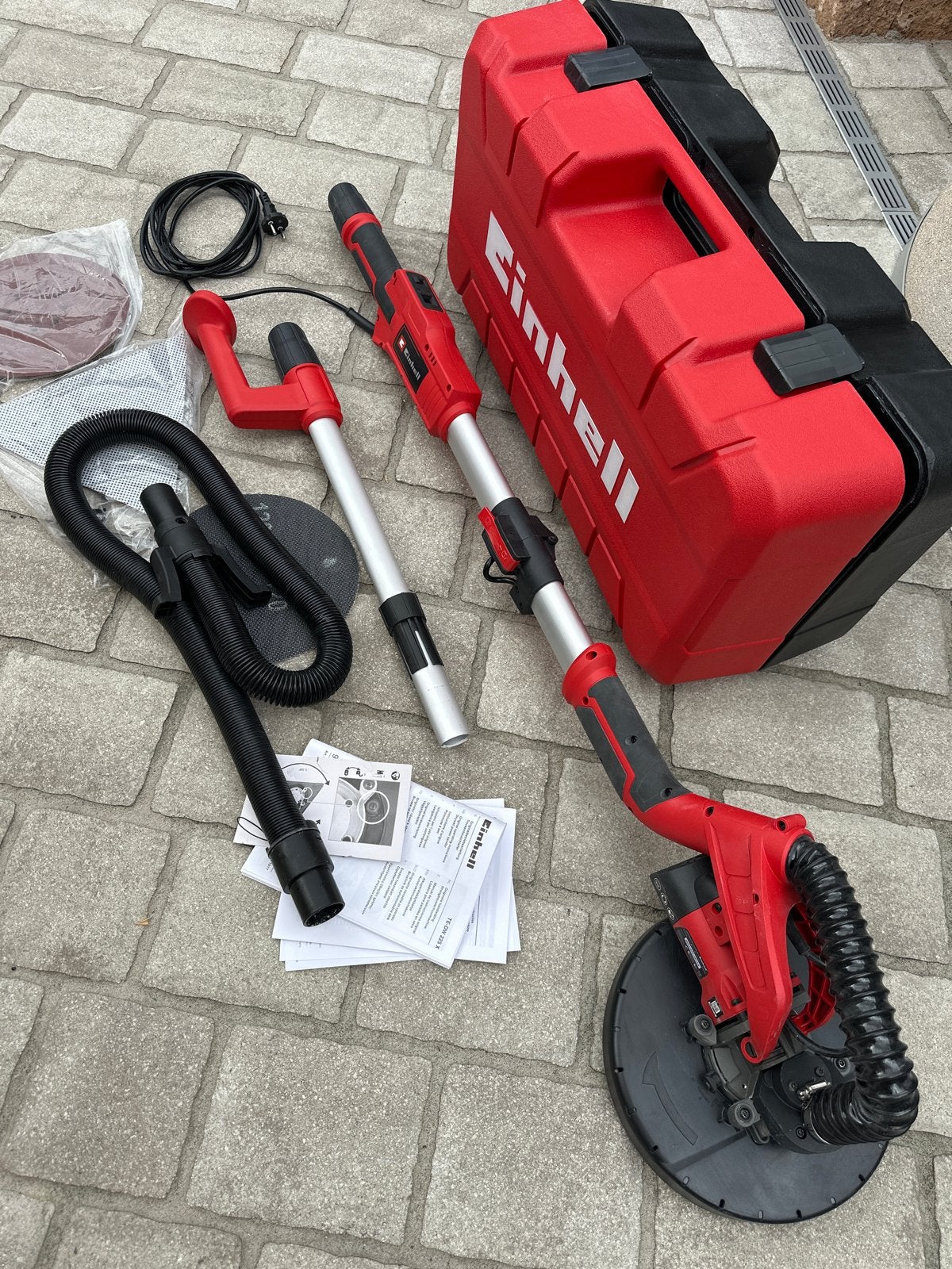Einhell TE-DW 225 X Droogbouwschuurmachine, Ophalen of Verzenden, Zo goed als nieuw, 600 tot 1200 watt, Overige typen