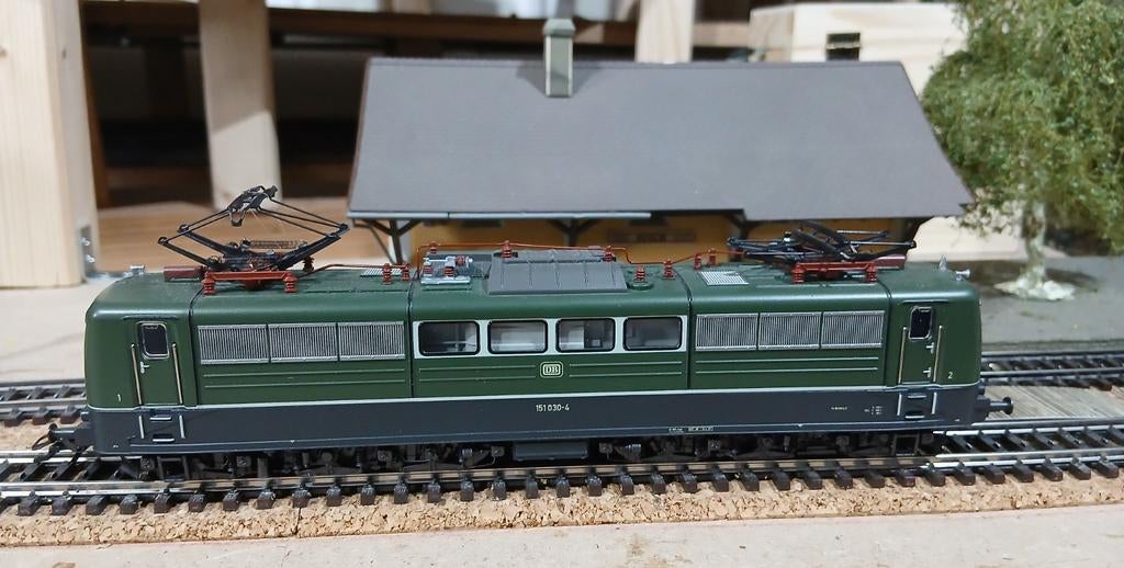 Marklin BR151 E lok, Wisselstroom, Locomotief, Ophalen of Verzenden, Zo goed als nieuw