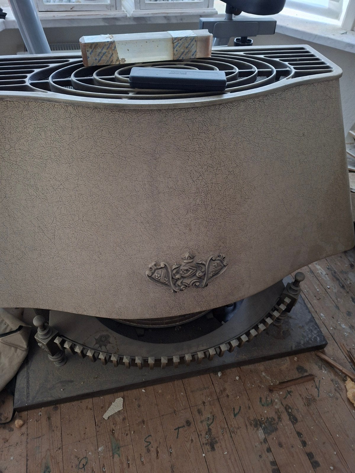 Vintage Gaskachel Dru Ulefelt - Made in Holland, Huis en Inrichting, Ophalen, Gebruikt, Gas, Vrijstaand