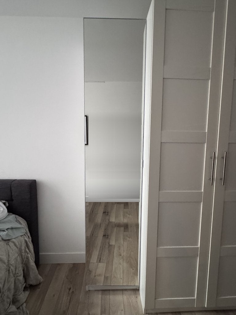 3x IKEA PAX kast met ÅHEIM spiegeldeur – 236 x 50 x 38cm, Ophalen, 200 cm of meer, 50 tot 100 cm, Zo goed als nieuw