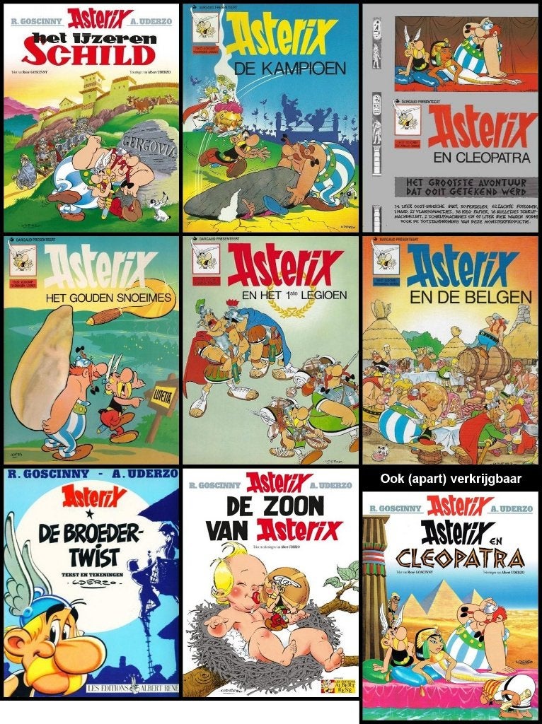 Asterix: 8 strips, Boeken, Meerdere stripboeken, Ophalen, Nieuw