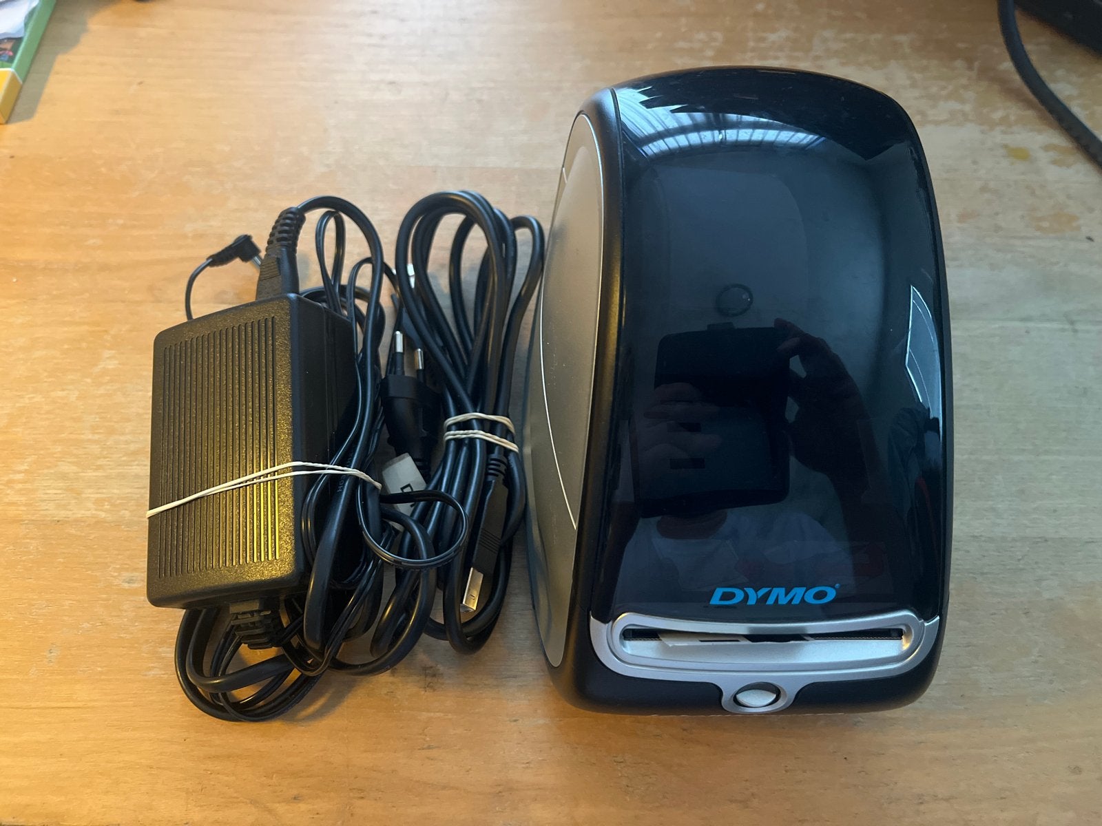 Dymo LabelWriter 450 met adapter, Computers en Software, Labelprinters, Ophalen of Verzenden, Zo goed als nieuw, Etiket