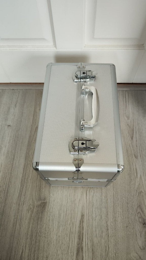 Sencys uitklapbare gereedschapskoffer aluminium 36x22x24cm, Doe-het-zelf en Verbouw, Ophalen of Verzenden, Zo goed als nieuw