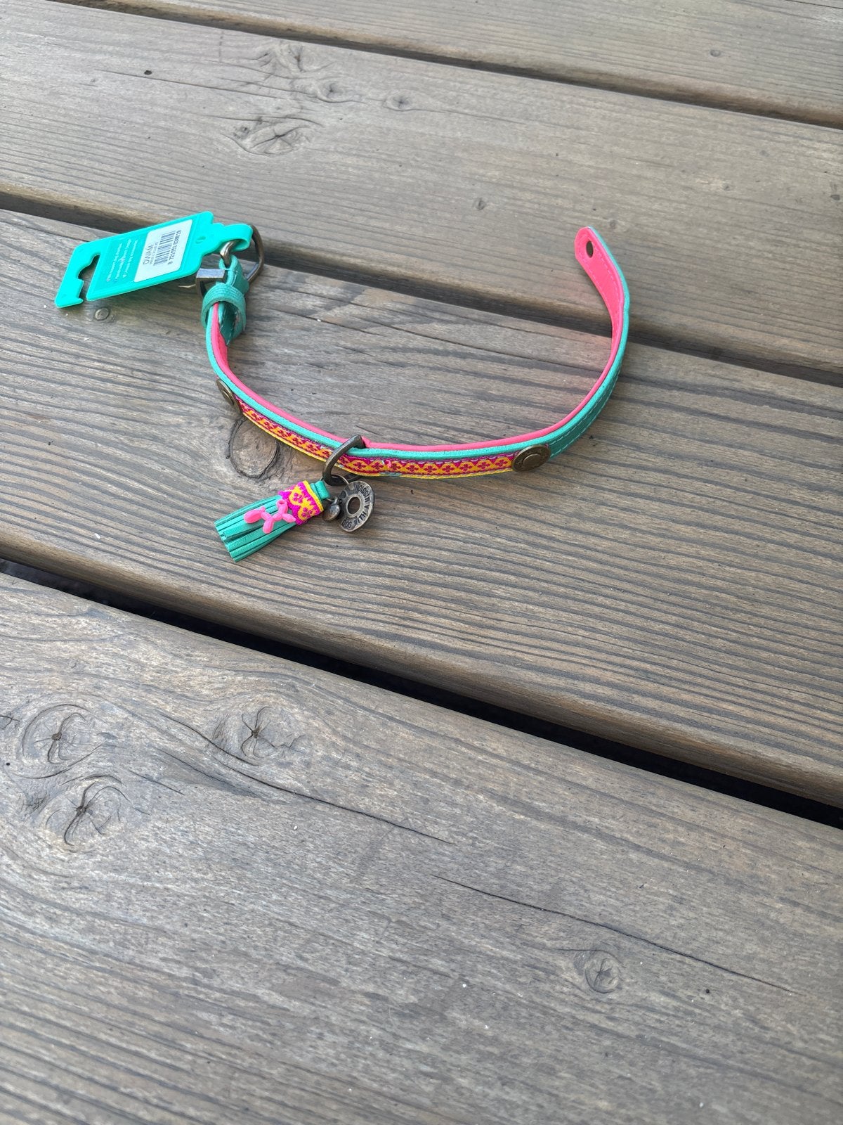Dog with a mission halsband hond., Dieren en Toebehoren, Ophalen of Verzenden, Handgemaakt, Nieuw