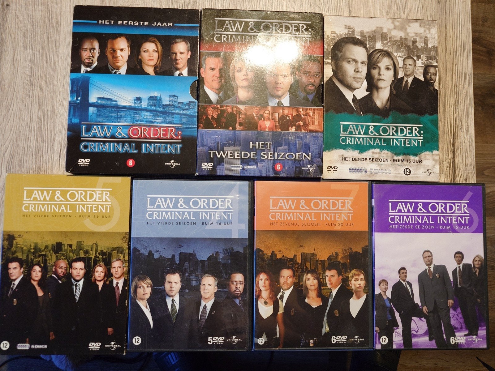 Law & Order Criminal Intent S1 tm S7 Met NLO, Cd's en Dvd's, Dvd's | Tv en Series, Vanaf 12 jaar, Ophalen of Verzenden, Zo goed als nieuw