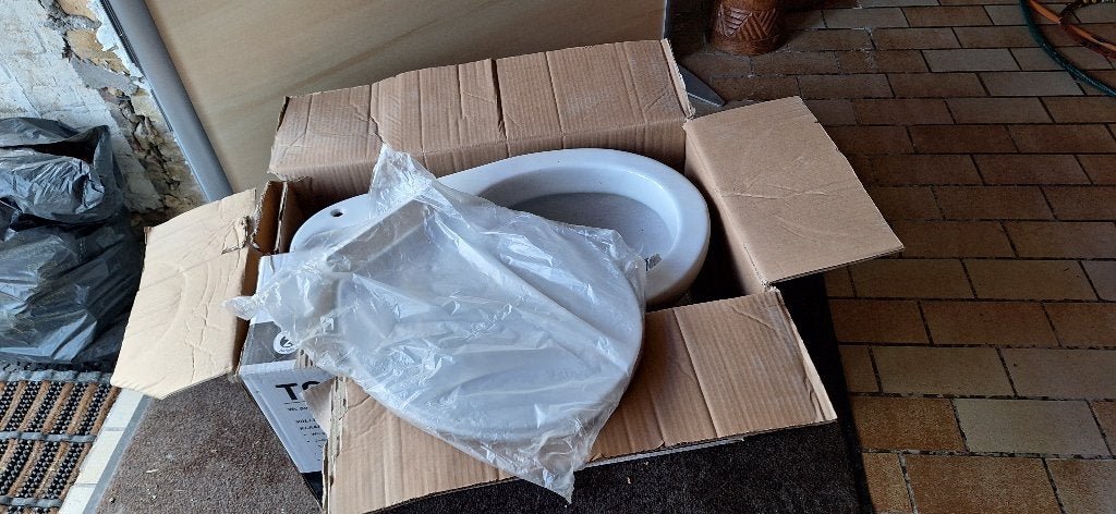 Complete ISIFIX Toledo WC Pack te koop, Ophalen, Zo goed als nieuw, Steen, Toilet