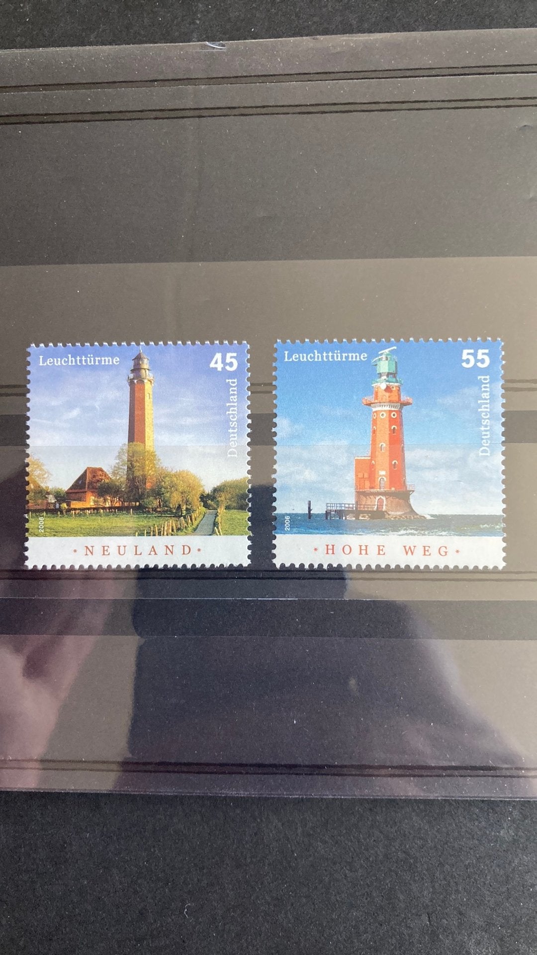 Duitsland 2555/56 vuurtoren post fris/1330, Ophalen of Verzenden, 1990 tot heden