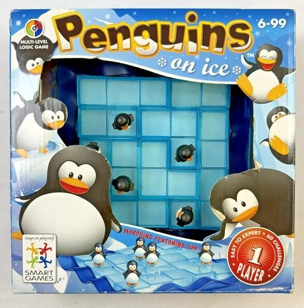 SmartGames Penguins on ice op ijs logica spel puzzelspel, Coolsingel 104, 3011 AG Rotterdam, Netherlands, Verzenden, Zo goed als nieuw