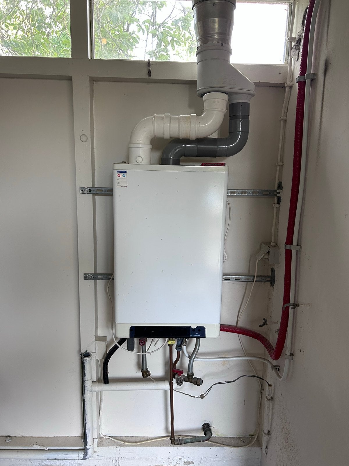 Intergas HRE 36/30 CW5 CV-ketel uit 2014 met rookgasafvoer, Ophalen, Gebruikt, Hoog rendement (Hr), Cv-ketel of Combi-ketel