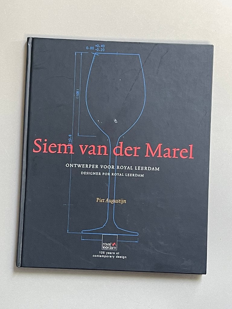 Siem van der Marel – Ontwerper voor Royal Leerdam (2003), Ophalen of Verzenden, Overige typen, Glas
