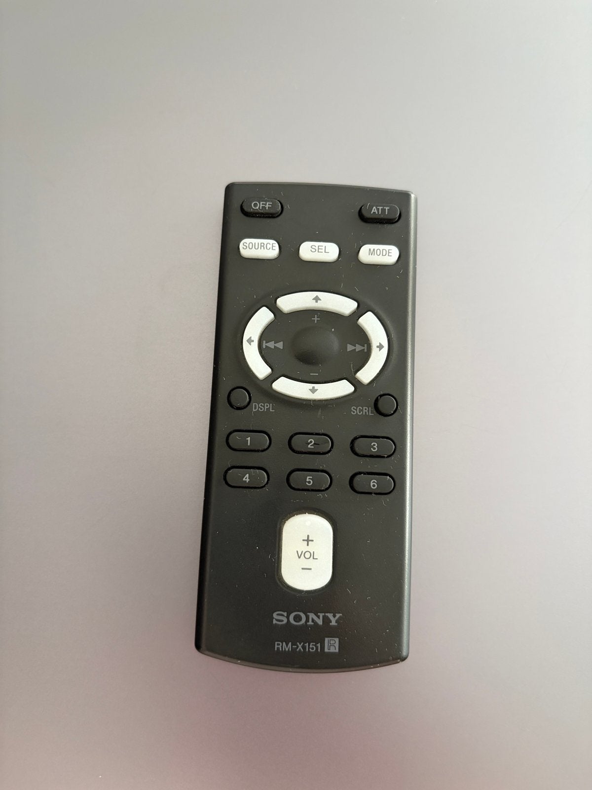 Sony RM-X151 afstandsbediening origineel, Ophalen of Verzenden, Zo goed als nieuw