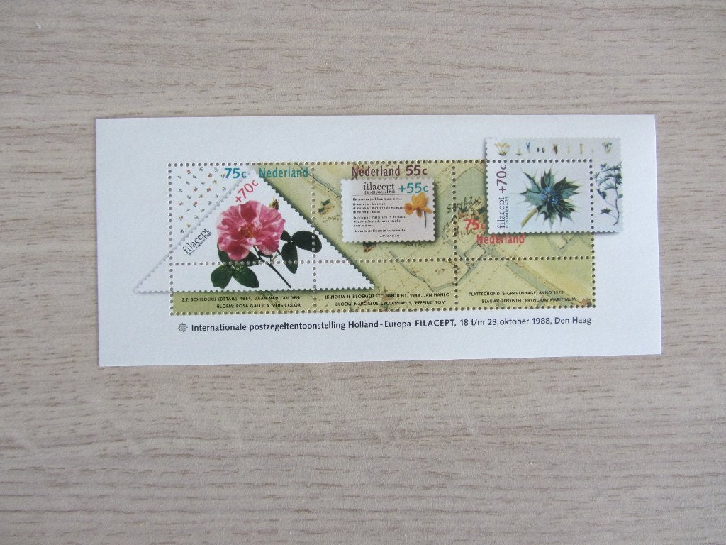 Internationale postzegeltentoonstelling Holland 1988, Ophalen of Verzenden, Na 1940, Postfris