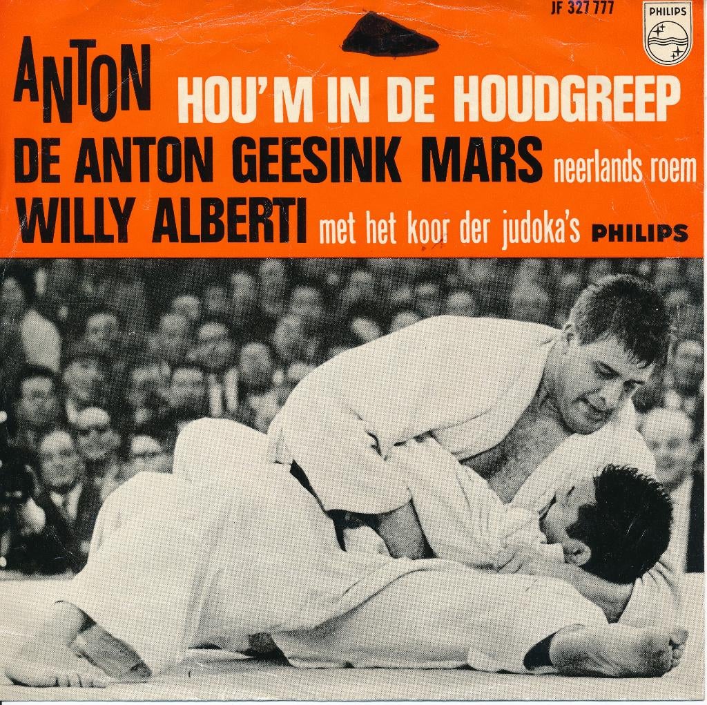 2370 Willy Alberti - Anton (hou 'm in de houdgreep) (1964), Ophalen of Verzenden, Gebruikt, Nederlandstalig