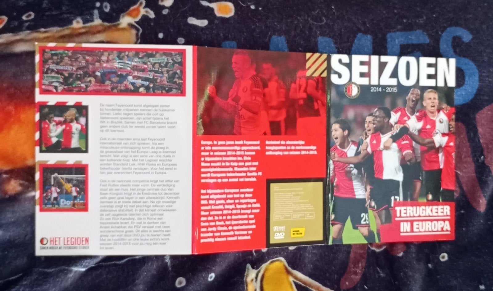 Feyenoord Seizoen 2014-2015 DVD - Terugkeer in Europa, Verzamelen, Sportartikelen en Voetbal, Verzenden, Zo goed als nieuw, Feyenoord
