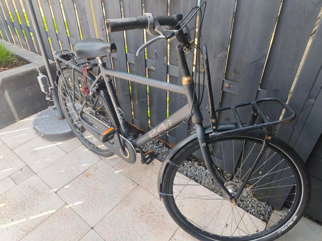 Stevige stadsfiets met voordrager - Gebruikt, Ophalen, Gebruikt, Batavus