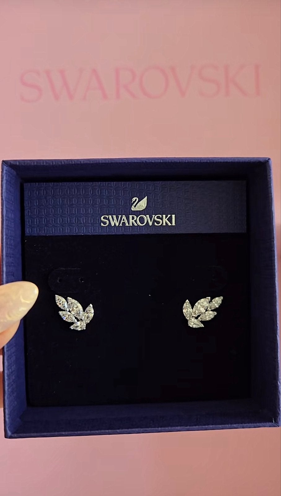 Swarovski oorbellen - Nieuw, Met kristal, Overige materialen, Verzenden, Nieuw