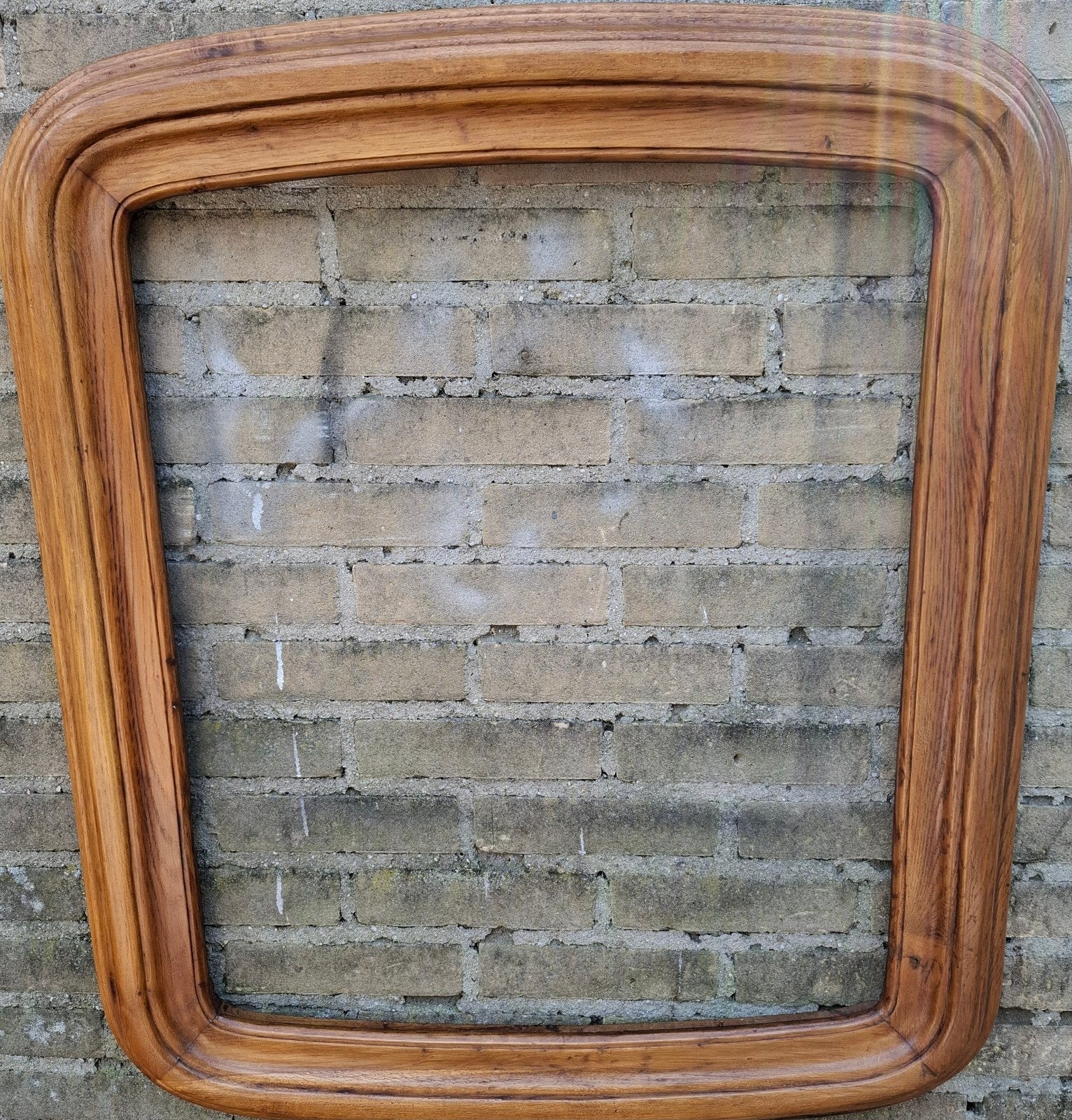 Schilderijlijst. Eiken/massief. Robuust/stoer. 76/88 cm., Ophalen, Bruin, Schilderijlijst, 88 cm