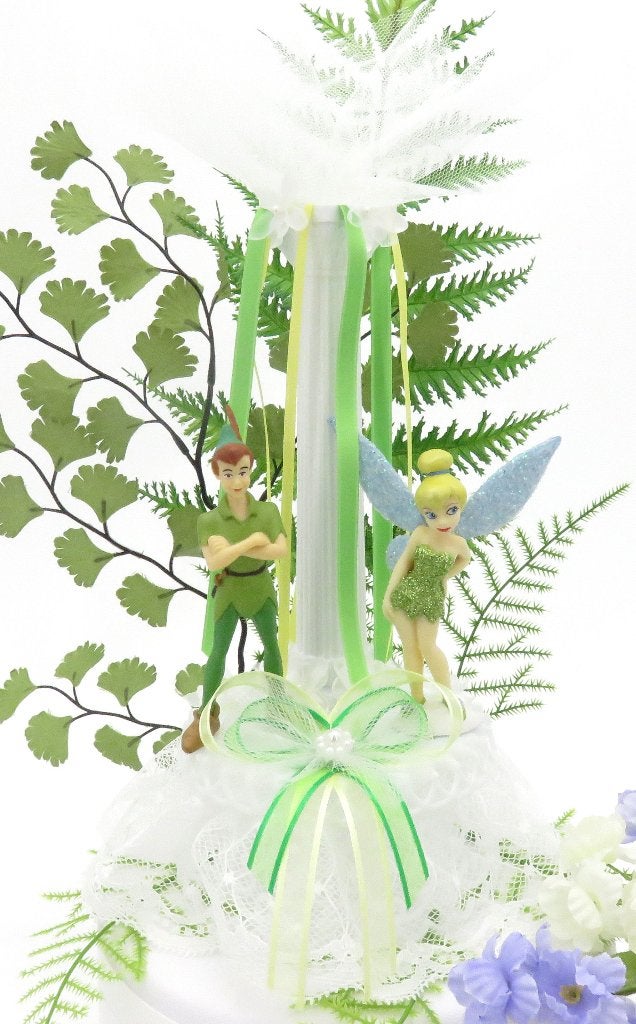 Leuke Peter Pan en Tinkerbell Disney bruidstaart topper., Hobby en Vrije tijd, Feestartikelen, Ophalen of Verzenden, Nieuw, Versiering