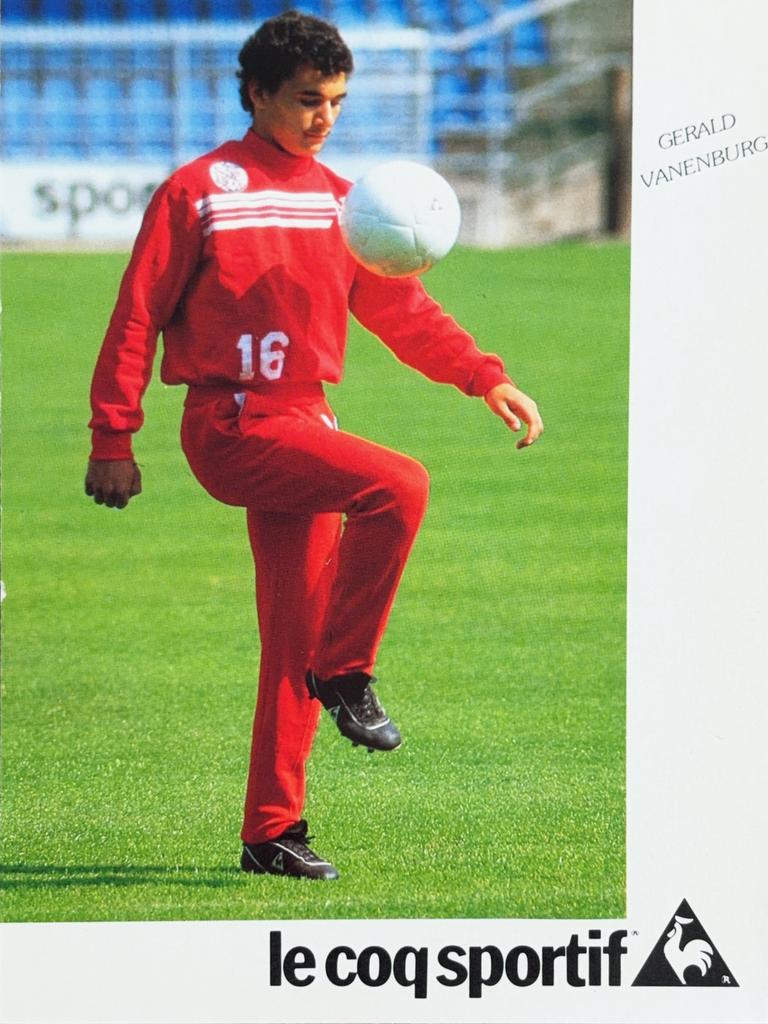 Spelerskaart Gerald Vanenburg - AFC Ajax Amsterdam, Verzamelen, Ophalen of Verzenden, Zo goed als nieuw, Ajax, Spelerskaart