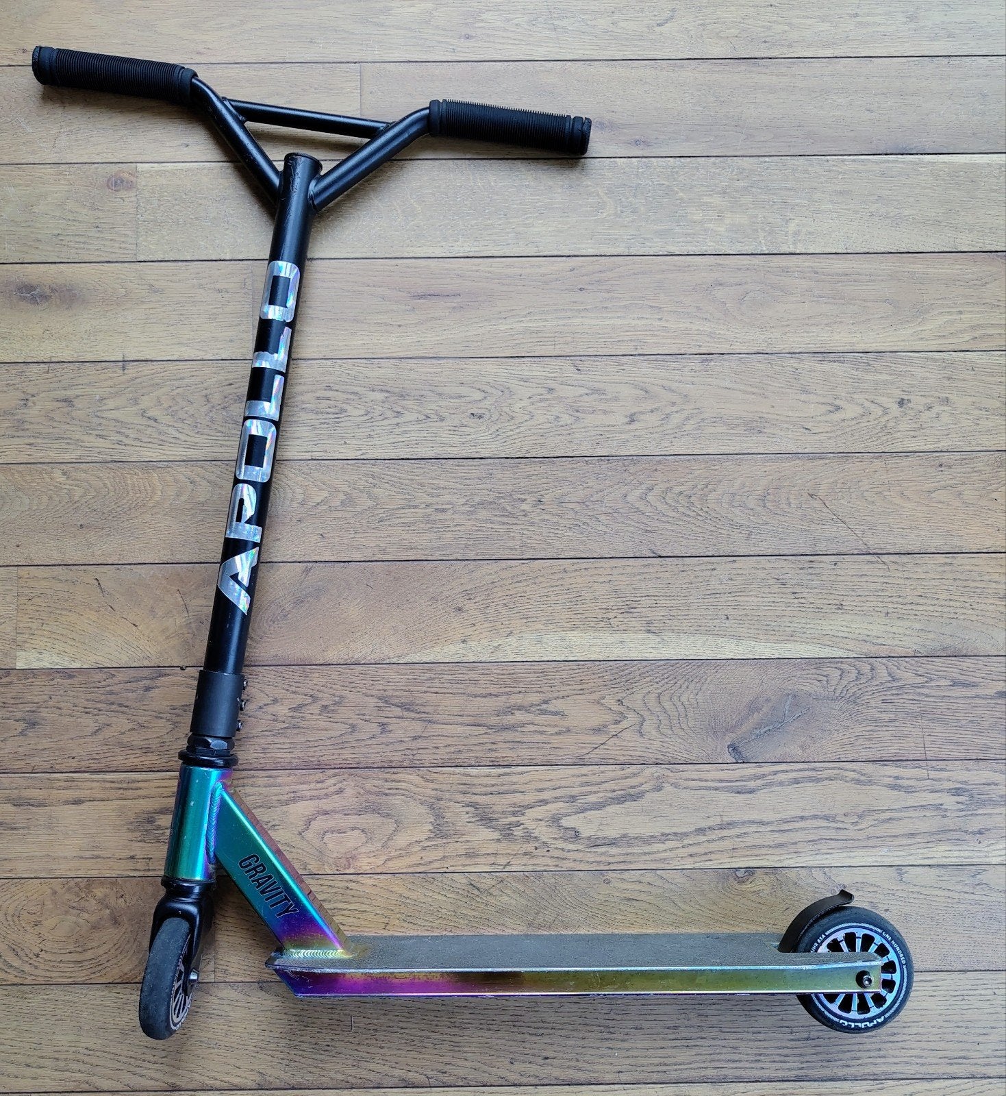 Stunt Step Apollo Gravity - Rainbow - 82cm Stuurhoogte, Ophalen of Verzenden, Gebruikt, Gewone step, Apollo