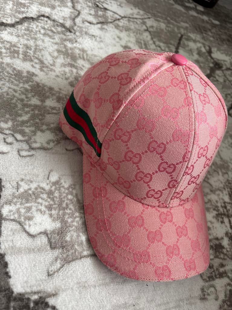 Gucci pet roze, Ophalen of Verzenden, Zo goed als nieuw, One size fits all, Pet