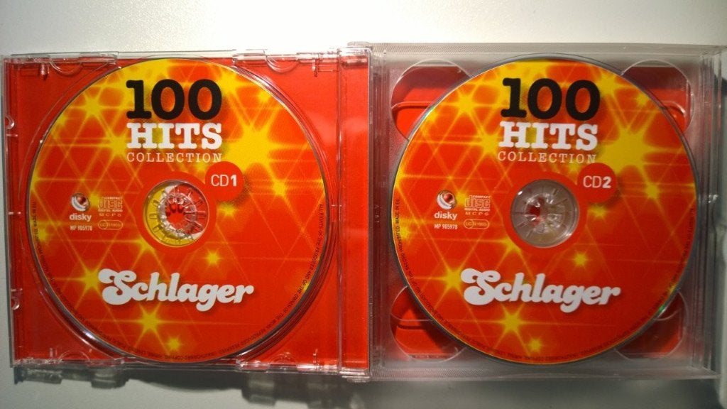 100 Hits Collection Schlager (5 CD), Ophalen of Verzenden, Zo goed als nieuw, Schlager, Boxset
