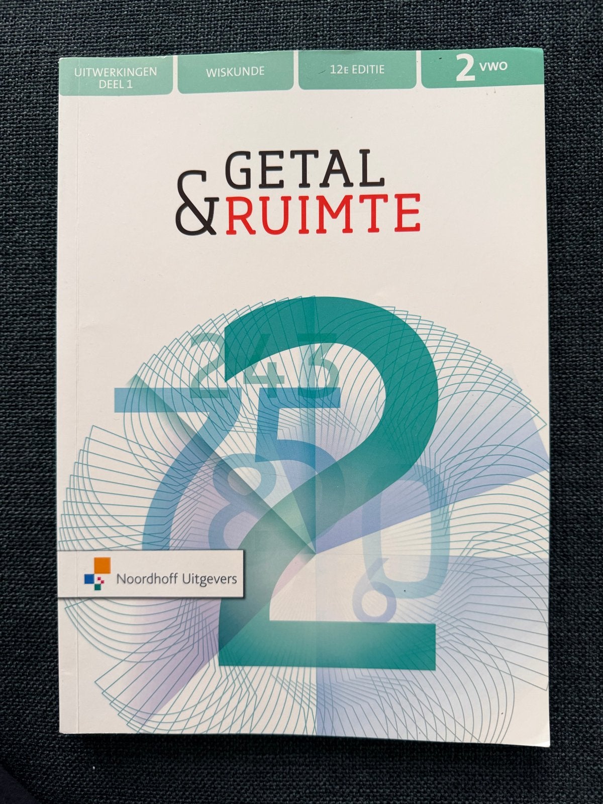 Getal & Ruimte Uitwerkingen Deel 1 Wiskunde 2 VWO 12e editie, Boeken, Ophalen of Verzenden, Gelezen, VWO, Wiskunde A