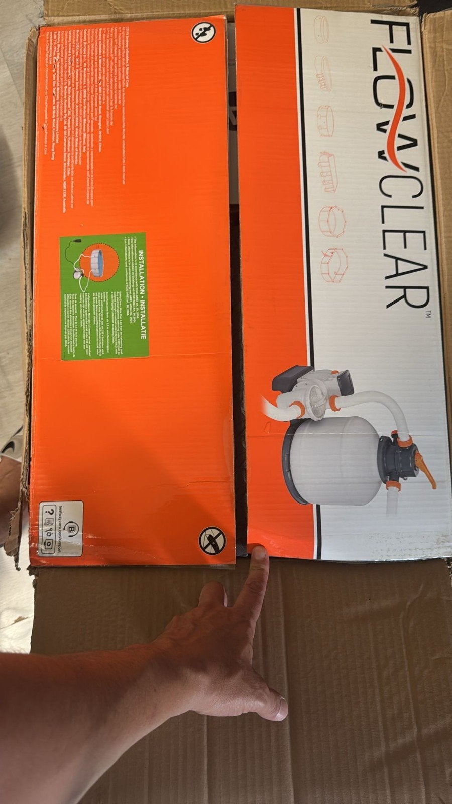 Flowclear Zwembadpomp - Nieuw in doos, Tuin en Terras, Ophalen, Nieuw, Zwembadpomp