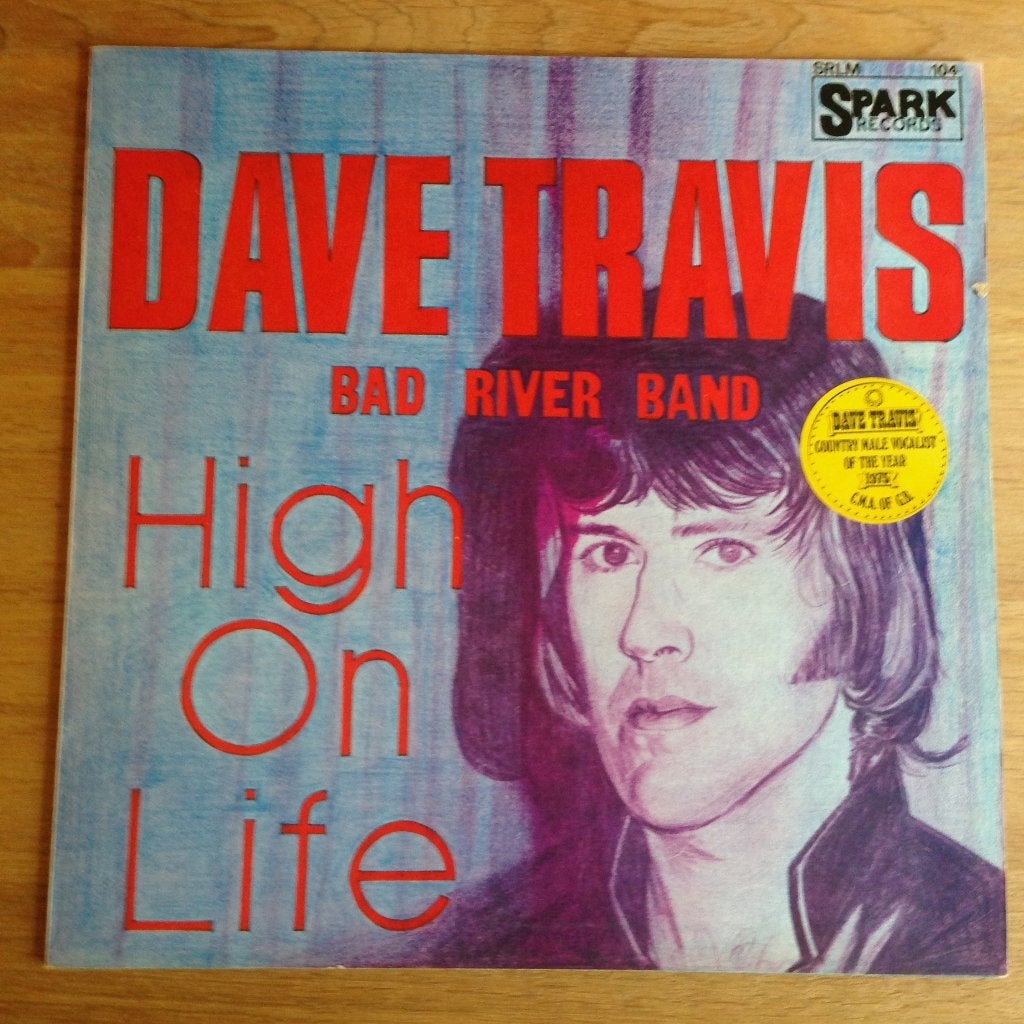Dave Travis - High on Life LP, Ophalen, Gebruikt, 12 inch