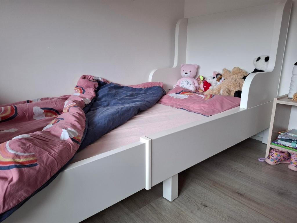 Kinderbed, Kinderen en Baby's, Kinderkamer | Bedden, 85 tot 100 cm, Zo goed als nieuw, 180 cm of meer, Ophalen