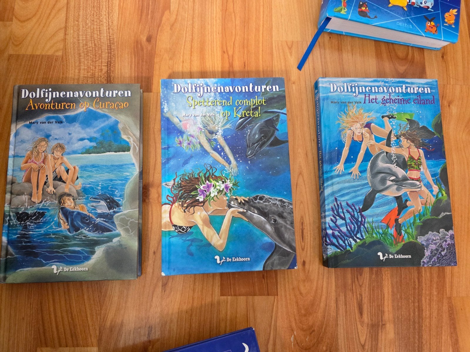 Dolfijnenavonturen boeken set - 3 delen, Boeken, Ophalen of Verzenden, Gelezen, Mary van der Vaart, Fictie algemeen
