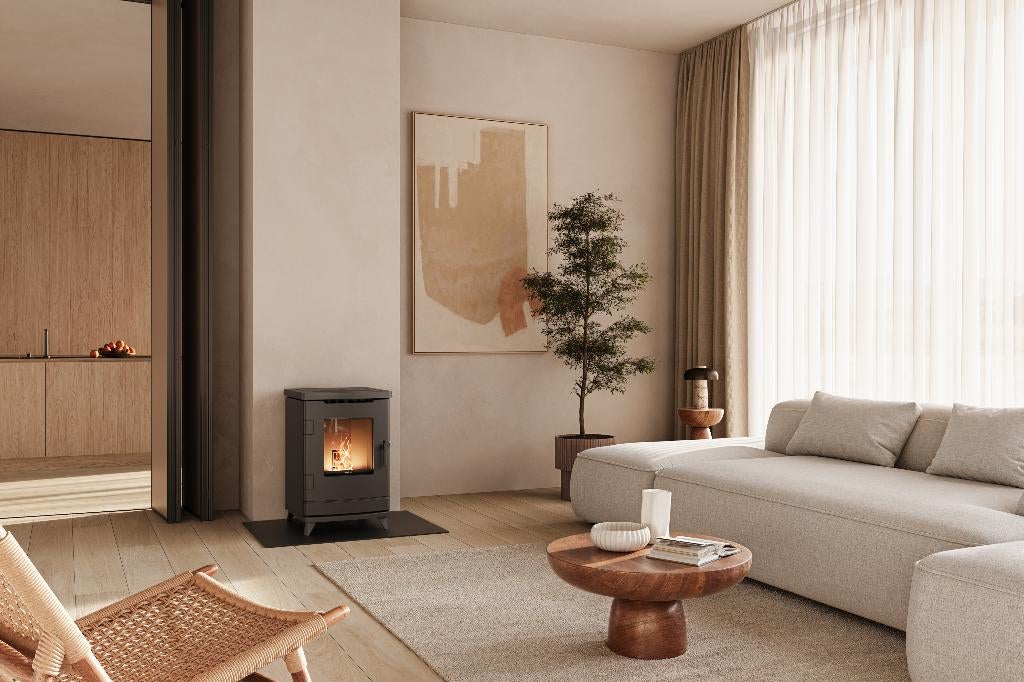 Pelletkachel Finn | Nordic Fire, Huis en Inrichting, Kachels, Overige brandstoffen, Nieuw, Ophalen of Verzenden, Pelletkachel