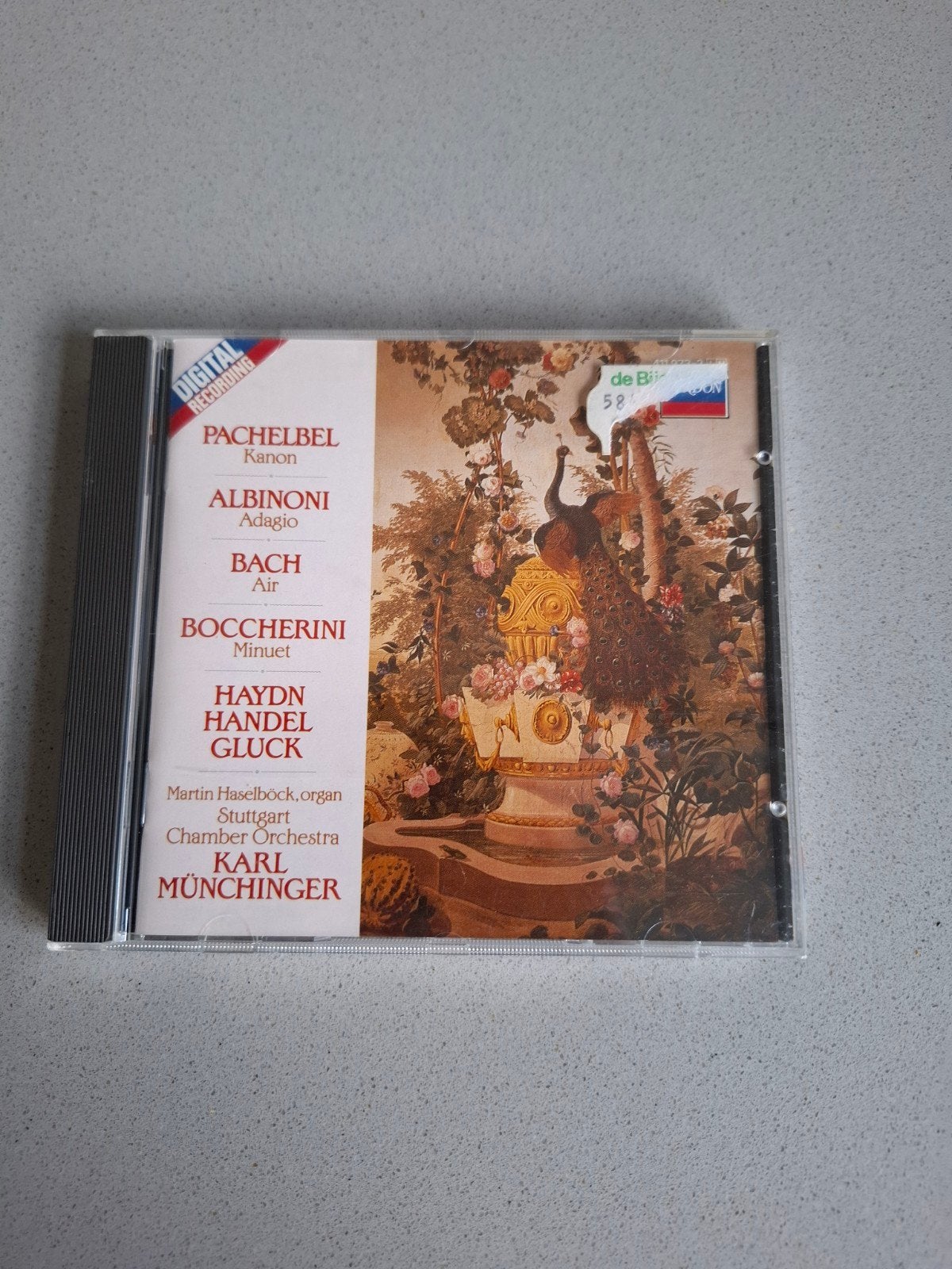 Pachelbel, Albinoni, Bach, Boccherini - Klassieke CD, Cd's en Dvd's, Gebruikt, Ophalen of Verzenden, Orkest of Ballet, Inclusief doosje